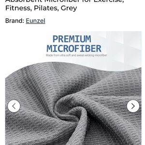 Grey Premium Microfiber Towel